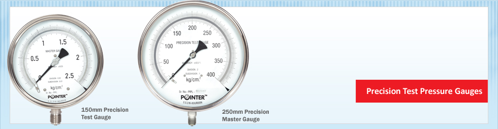 Precision Test Pressure Gauges