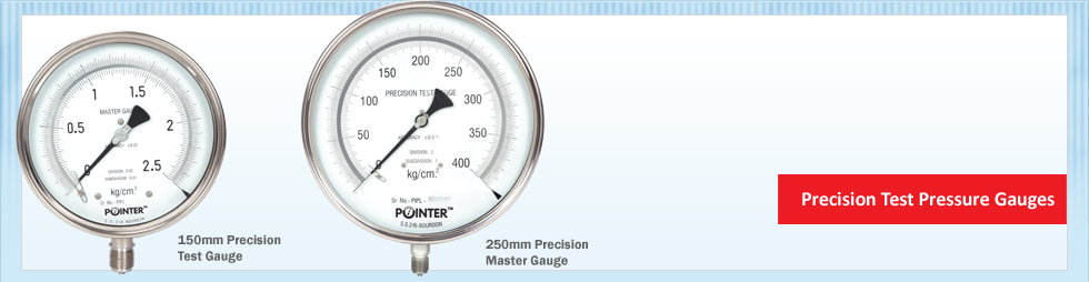 Precision Test Pressure Gauges